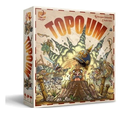 All details for the board game Topoum and similar games