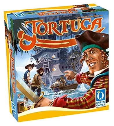 All details for the board game Tortuga and similar games