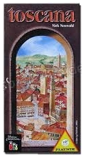 All details for the board game Toscana and similar games