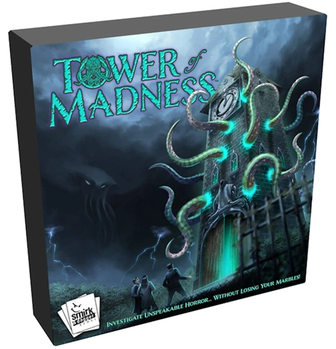 All details for the board game Tower of Madness and similar games