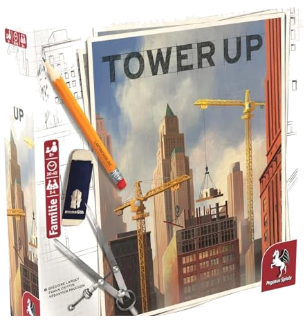 All details for the board game Tower Up and similar games