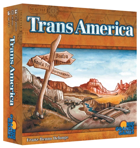 All details for the board game TransAmerica and similar games