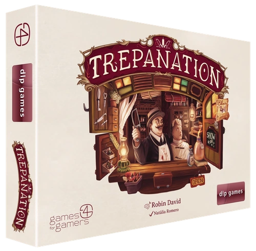 All details for the board game Trepanation and similar games