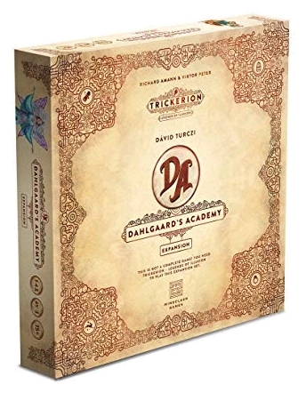 All details for the board game Trickerion: Dahlgaard's Academy (Expansion) and similar games