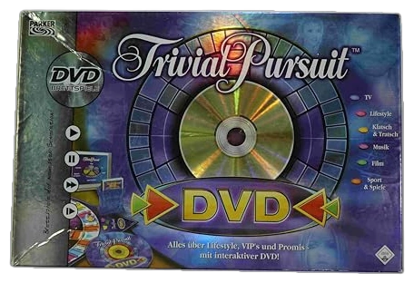 All details for the board game Trivial Pursuit: DVD and similar games
