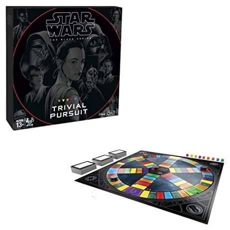 All details for the board game Trivial Pursuit: Star Wars – The Black Series Edition and similar games