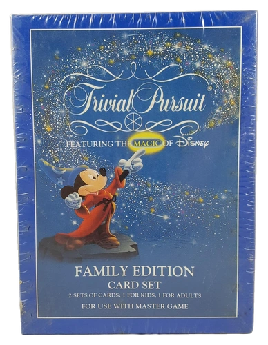 All details for the board game Trivial Pursuit: Walt Disney Family Edition Card Set and similar games