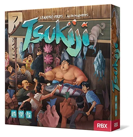 All details for the board game Tsukiji and similar games