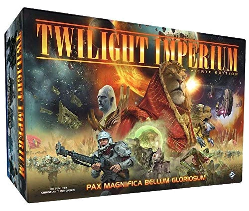 All details for the board game Twilight Imperium: Fourth Edition and similar games