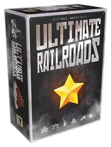 All details for the board game Ultimate Railroads and similar games