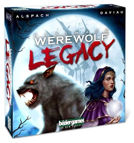 All details for the board game Ultimate Werewolf Legacy and similar games