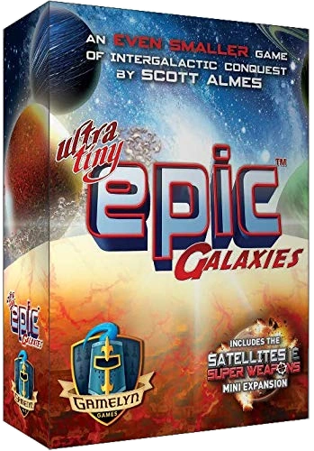 All details for the board game Ultra Tiny Epic Galaxies and similar games