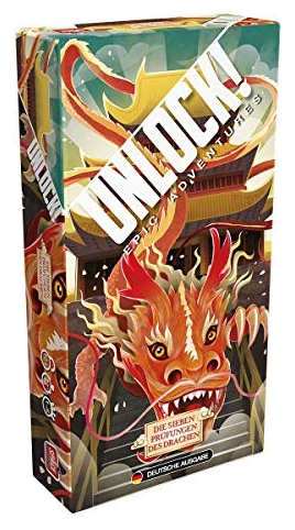 All details for the board game Unlock! Epic Adventures: Die sieben Prüfungen des Drachen and similar games
