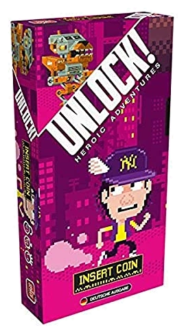 All details for the board game Unlock!: Heroic Adventures – Insert Coin and similar games