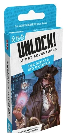 All details for the board game Unlock!: Short Adventures – The Secrets of the Octopus and similar games