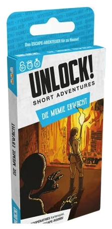All details for the board game Unlock!: Short Adventures – The Awakening of the Mummy and similar games