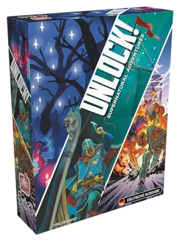 All details for the board game Unlock!: Supernatural Adventures and similar games