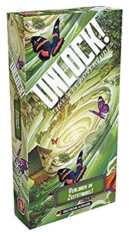 All details for the board game Unlock!: Timeless Adventures – Verloren im Zeitstrudel! and similar games