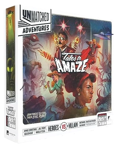 All details for the board game Unmatched Adventures: Tales to Amaze and similar games