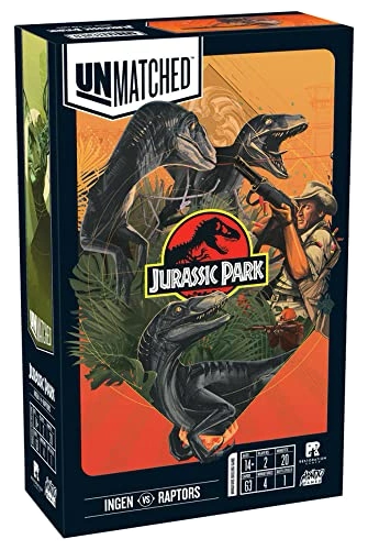 All details for the board game Unmatched: Jurassic Park – InGen vs Raptors and similar games