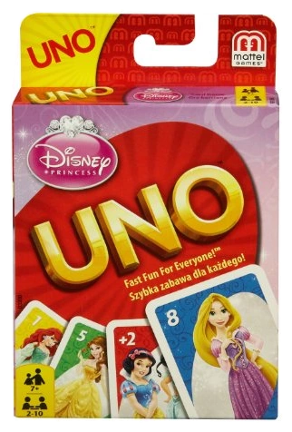 All details for the board game UNO: Disney Princess and similar games