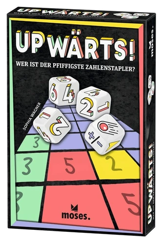 All details for the board game Upwärts! and similar games