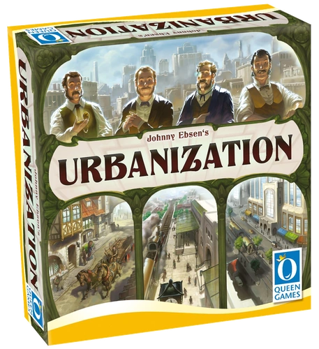 All details for the board game Urbanization and similar games