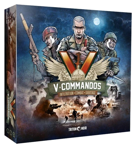 All details for the board game V-Sabotage and similar games