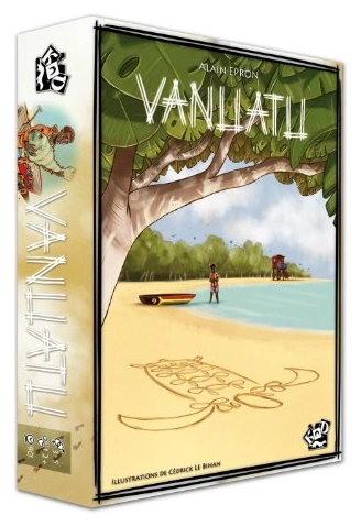 All details for the board game Vanuatu and similar games