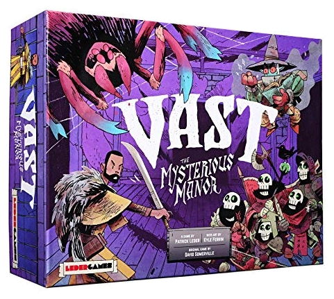 All details for the board game Vast: The Mysterious Manor and similar games