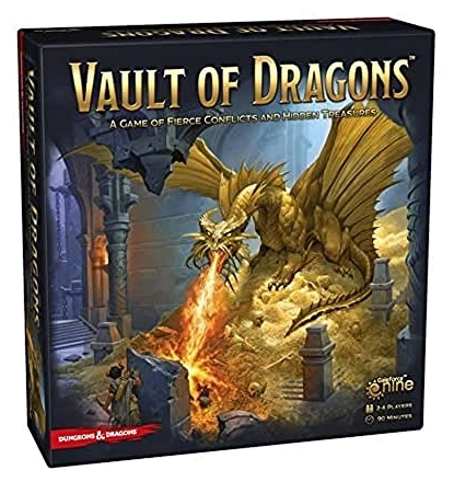 All details for the board game Vault of Dragons and similar games