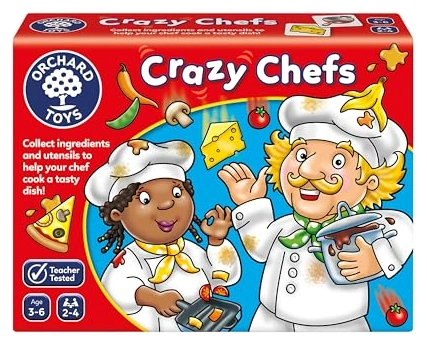 All details for the board game Crazy Chefs and similar games