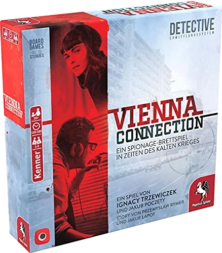 All details for the board game Vienna Connection and similar games