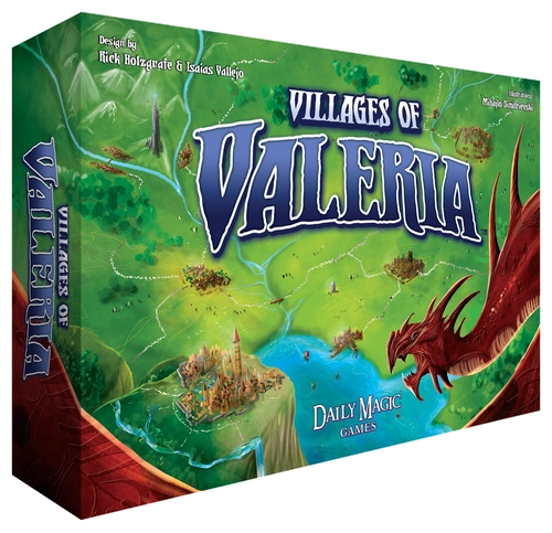 All details for the board game Villages of Valeria and similar games