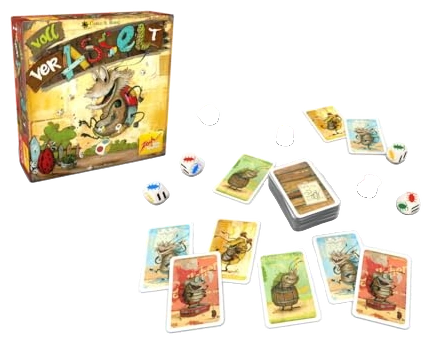 All details for the board game Voll verasselt and similar games