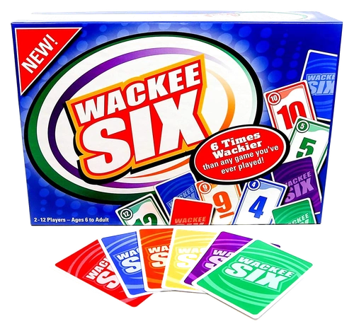 All details for the board game Wackee SIX and similar games