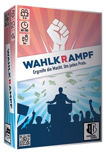 All details for the board game Wahlkrampf and similar games