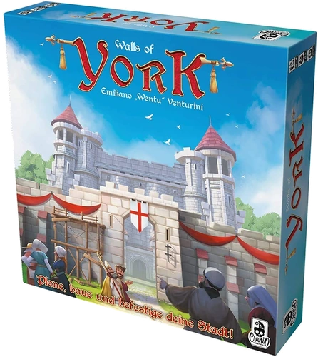 All details for the board game Walls of York and similar games