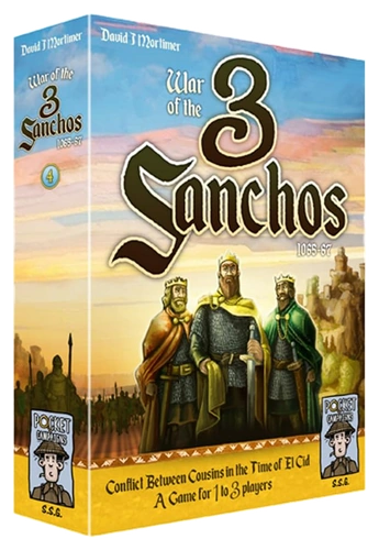 All details for the board game War of the 3 Sanchos 1065-67 and similar games