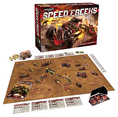 All details for the board game Warhammer 40,000: Speed Freeks and similar games