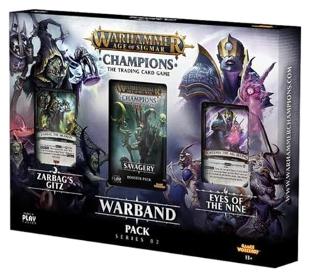 All details for the board game Warhammer Age of Sigmar: Champions Trading Card Game and similar games