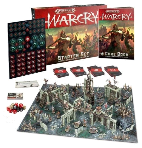 All details for the board game Warhammer Age of Sigmar: Warcry Starter Set and similar games