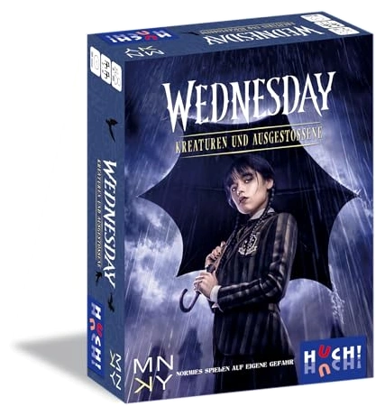 All details for the board game Wednesday: Creatures & Outcasts and similar games