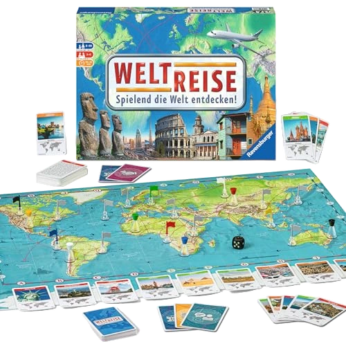 All details for the board game Weltreise and similar games