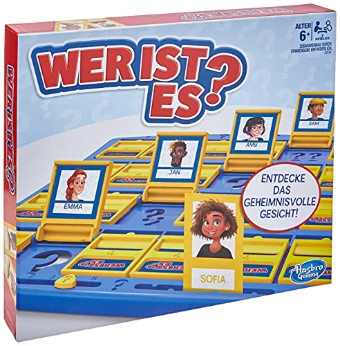 All details for the board game Guess Who? and similar games