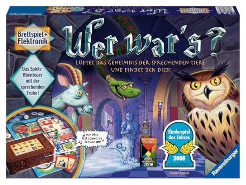 All details for the board game Whoowasit? (Kinderspiel des Jahres 2008 winner) and similar games