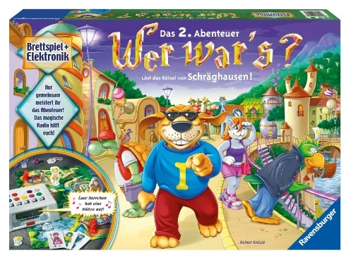 All details for the board game Wer war's?: Löst das Rätsel von Schräghausen! and similar games