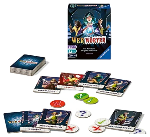 All details for the board game Werewords and similar games