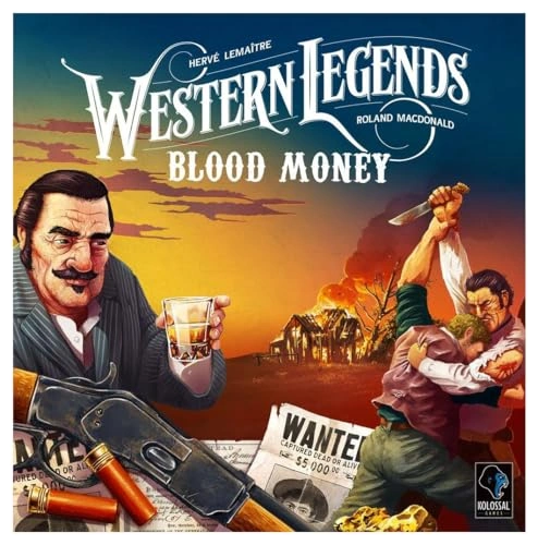 All details for the board game Western Legends: Blood Money and similar games