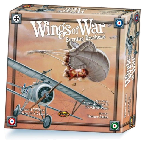All details for the board game Wings of War: Burning Drachens and similar games